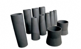 Silicon carbide ceramic insert for pumps of corrosive fluids
