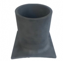 Silicon carbide tube and board for quarrying equipment
