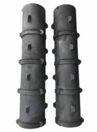 RbSiC SiSiC Silicon Carbide Flame Tubes and Diffusers