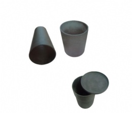 Silicon carbide melting crucible for metal