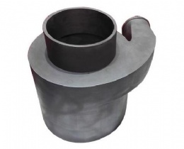 RBSIC silicon carbide volute feed inlet heads